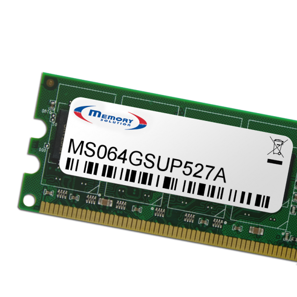 Memory Solution MS064GSUP527A memoria 64 GB
