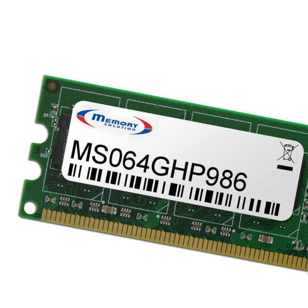 Memory Solution MS064GHP986 memoria 64 GB
