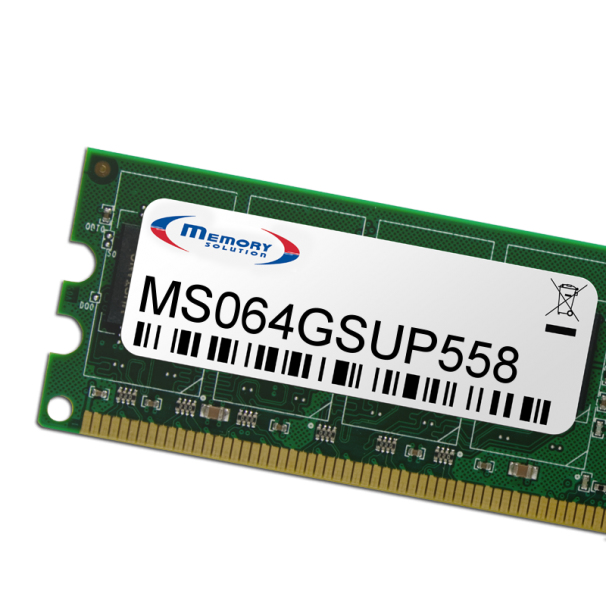 Memory Solution MS064GSUP558 memoria 64 GB