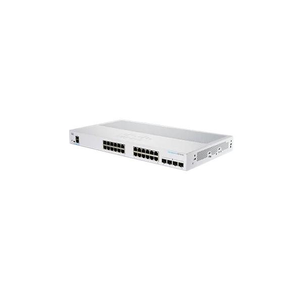 Cisco Business 250 Series CBS250-24T-4X - Switch - L3 - intelligente - 24 x 10/100/1000 + 4 x 10 Gigabit SFP+ - montabile su rack