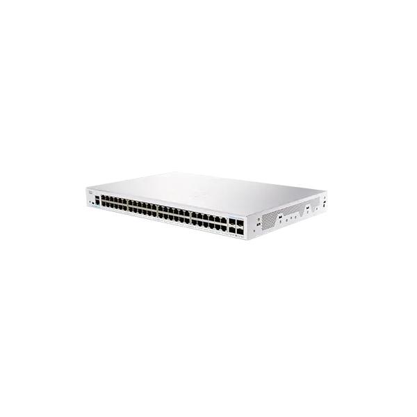 Cisco Business 250 Series CBS250-48T-4X - Switch - L3 - intelligente - 48 x 10/100/1000 + 4 x 10 Gigabit SFP+ - montabile su rack
