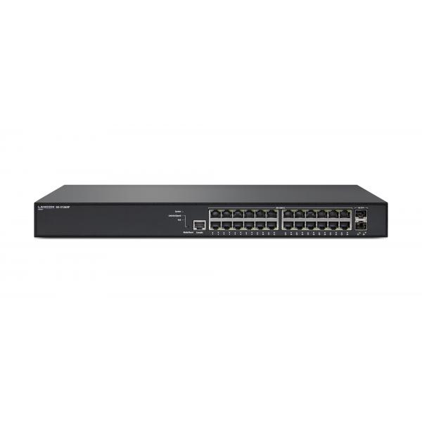 Lancom Systems GS-3126XP Gestito L3 Gigabit Ethernet (10/100/1000) Nero 1U Supporto Power over Ethernet (PoE)
