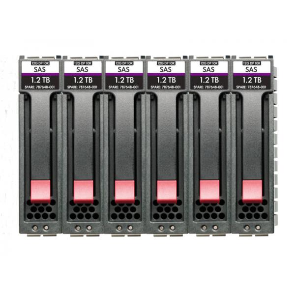 Hewlett Packard Enterprise R0Q65A disco rigido interno 2.5 1200 GB SAS (HPE HDD 7.2TB 10K SAS 12Gb/s 2.5'',6x 1.2TB BUNDLE)