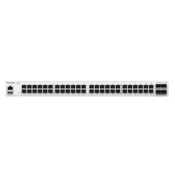 FORTISWITCH-148F FORTISWITCH-148F SWITCH L2+ MANAGED CON 48 PORTE  GE + 4 P. SFP+