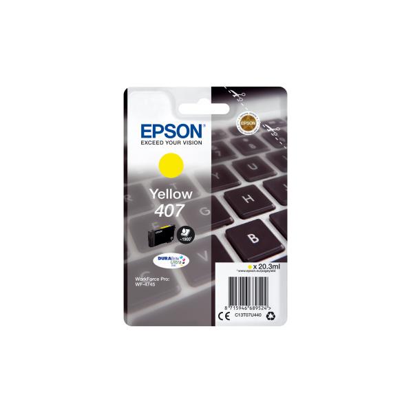 EPSON CART. INK GIALLO PER WF-4545, 407 L