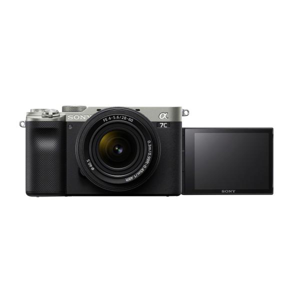 Sony Î± 7C MILC 24,2 MP CMOS 6000 x 4000 Pixel Nero, Argento (Sony Alpha 7 C Full-frame Mirrorless Interchangeable Lens Camera with Sony FE 28-60mm F4-5.6 Zoom Lens [Compact and Lightweight Rea)