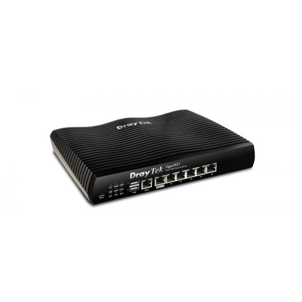 DrayTek Vigor 2927 [UK/IE] router cablato Gigabit Ethernet Nero (DRAYTEK VIGOR 2927 DUAL ET GB WAN ROUTER)
