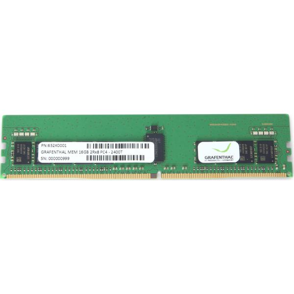 GRAFENTHAL 652K0020 memoria 64 GB 1 x 64 GB DDR4 2666 MHz Data Integrity Check (verifica integrità dati)