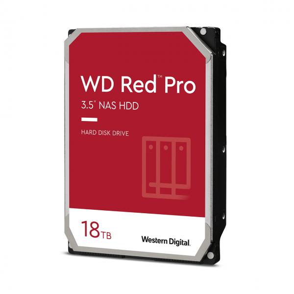 18TB RED PRO 512MB CMR 3.5IN SATA 6GB/S INTELLIPOWERRPM