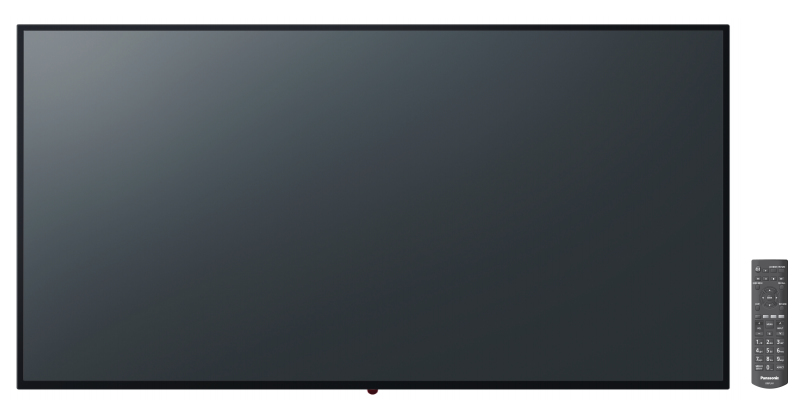 55 TH-55SQE1W Display - 55 Black Large Format Display 4K UHD 500 cd/m2 24/7 Operation 4x HDMI