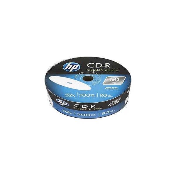 HP CRE00070WIP CD vergine CD-R 700 MB 52x 50 pz