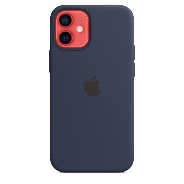 IPhone 12 mini Silicone Case with MagSafe - Deep Navy MHKU3ZM/A