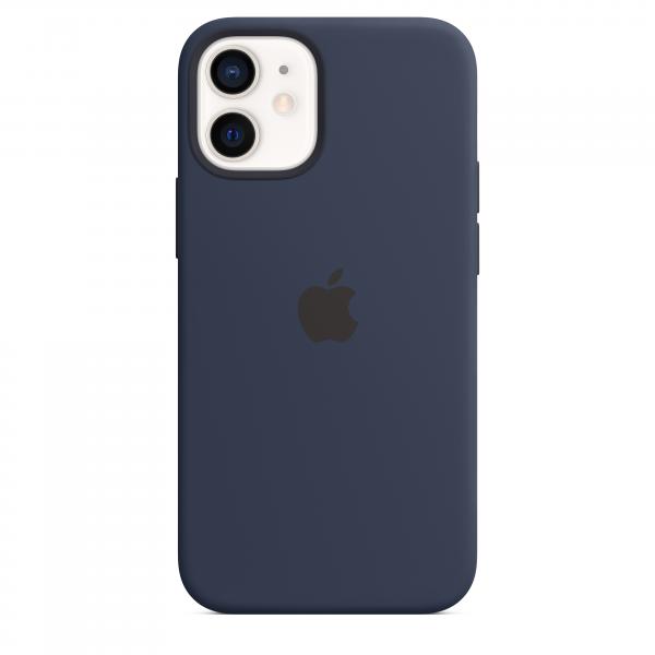 IPhone 12 mini Silicone Case with MagSafe - Deep Navy MHKU3ZM/A