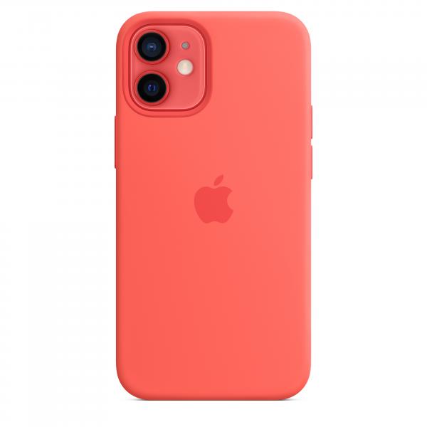IPhone 12 mini Silicone Case with MagSafe - Pink Citrus MHKP3ZM/A