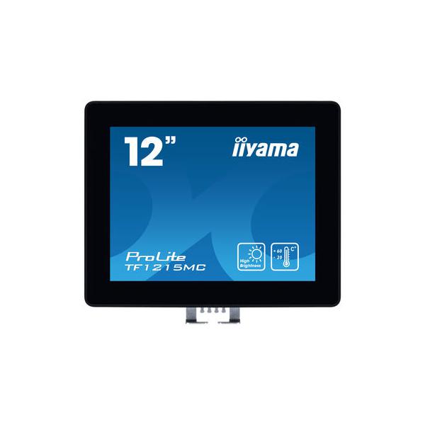 iiyama ProLite TF1215MC-B1 monitor touch screen 30,7 cm (12.1") 1024 x 768 Pixel Multi-touch Nero