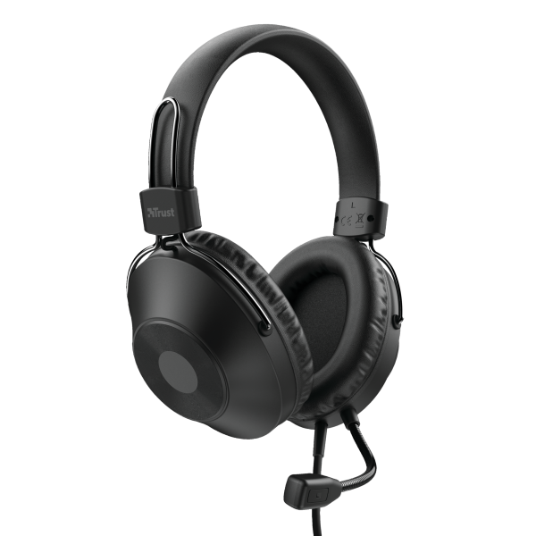 Trust HS-250 OveR-Ear Usb Headset Cuffie Da Gaming Usb