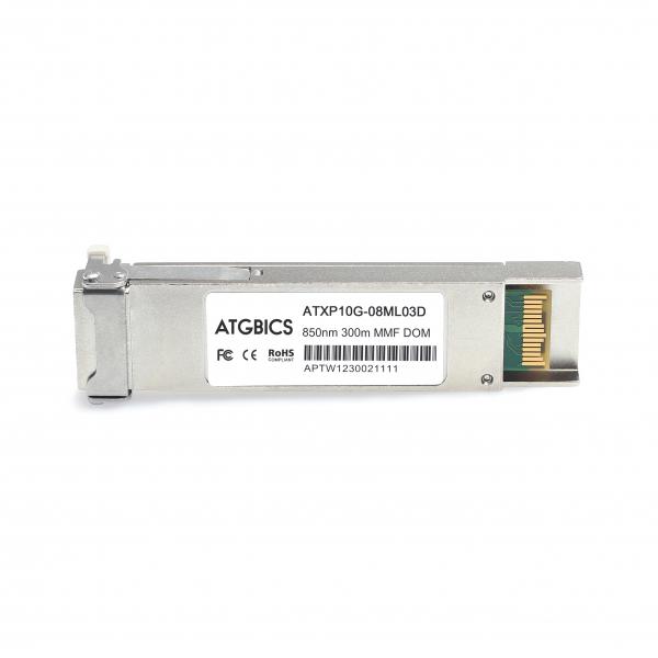ATGBICS 10121-C modulo del ricetrasmettitore di rete Fibra ottica 10000 Mbit/s XFP 850 nm (10121 ExtremeÃ‚Â® Compatible Transceiver XFP 10GBase [850nm, MMF, 300m, DOM])