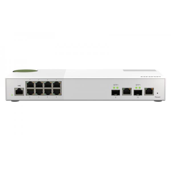 QNAP QSW-M2108-2C switch di rete Gestito L2 2.5G Ethernet Grigio