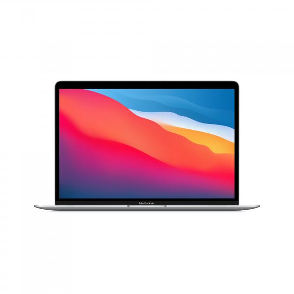 Apple MacBook Air Apple M M1 Computer portatile 33,8 cm [13.3] 8 GB 256 GB SSD Wi-Fi 6 [802.11ax] macOS Big Sur Argento (MACBOOK AIR M1 8C CPU 7C GPU - 256GB 8GB 13.3IN MOS SILVER) - Versione UK