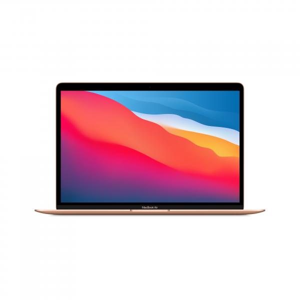 Apple MacBook Air Computer portatile 33,8 cm [13.3] Apple M M1 8 GB 256 GB SSD Wi-Fi 6 [802.11ax] macOS Big Sur Oro (MacBook Air 13.3inch - M1Pro 8Core CPU and 7Core GPU - 8GB RAM - 256GB SSD - Gold - Z12A) - Versione UK