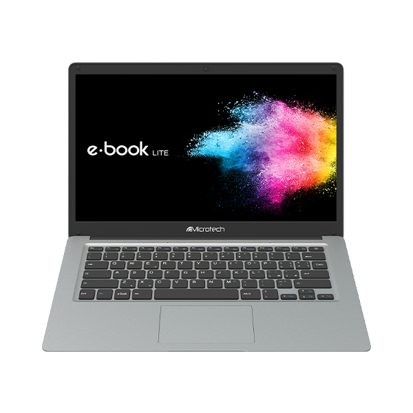 NOTEBOOK MICROTECH E-BOOK LITE 14.1" INTEL CELERON N4020 1.1GHz RAM 4GB-eMMC 64GB-WINDOWS 10 PROFESSIONAL EDUCATIONAL GRIGIO EBL14B/W3
