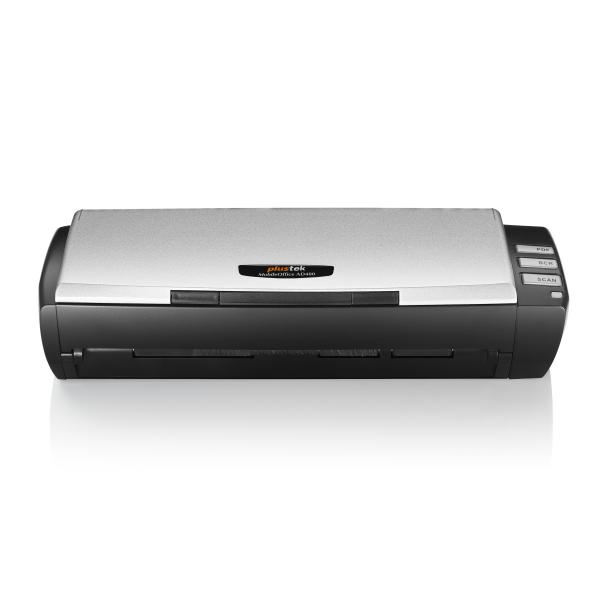Plustek MobileOffice AD480 Scanner portatile 600 x 600 DPI A4 Nero, Argento