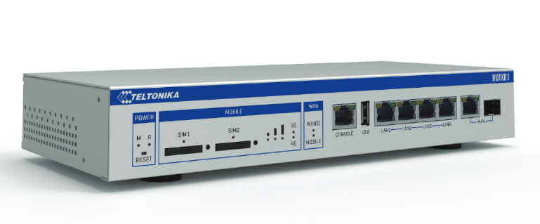 Teltonika RUTXR1 dispositivo di rete cellulare Router di rete cellulare