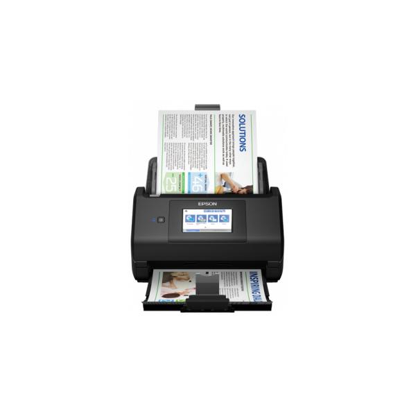 Epson WorkForce ES-580W Scanner con ADF + alimentatore di fogli 600 x 600 DPI A4 Nero (Workforce ES-580W)