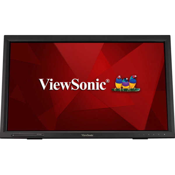 Viewsonic TD2423 Monitor PC 59,9 cm [23.6] 1920 x 1080 Pixel Full HD LED Touch screen Multi utente Nero (ViewSonic TD2423 - LED monitor - 24 [23.6 viewable] - touchscreen - 1920 x 1080 Full HD [1080p] @ 75 Hz - VA - 250 cd/mÂ² - 3000:1 - 7 ms - HDMI, DVI-D, VGA - speakers)