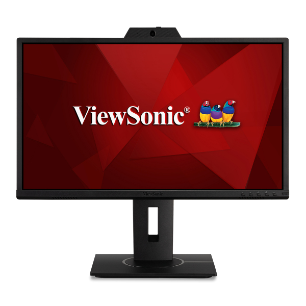 Viewsonic VG Series VG2440V LED display 60,5 cm [23.8] 1920 x 1080 Pixel Full HD Nero (Viewsonic VG2440V 23 Inch Full HD IPS Monitor, Widescreen, 60Hz, 5ms, VGA, HDMI, DisplayPort, Speakers, Webcam, Height Adjustable)
