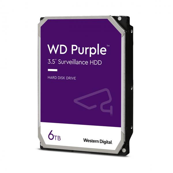 Western Digital Purple Surveillance 3.5 6000 GB SATA (Purple Surveillance 3.5 6000 - GB Serial ATA Purple - Surveillance, 3.5, 6000 GB, 5700 RPM - Warranty: 36M)