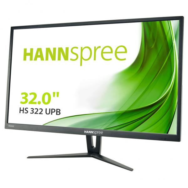 Hannspree HS 322 UPB Monitor PC 81,3 cm [32] 2560 x 1440 Pixel Quad HD LED Nero (32IN 2K USB HUB DISPLAY)