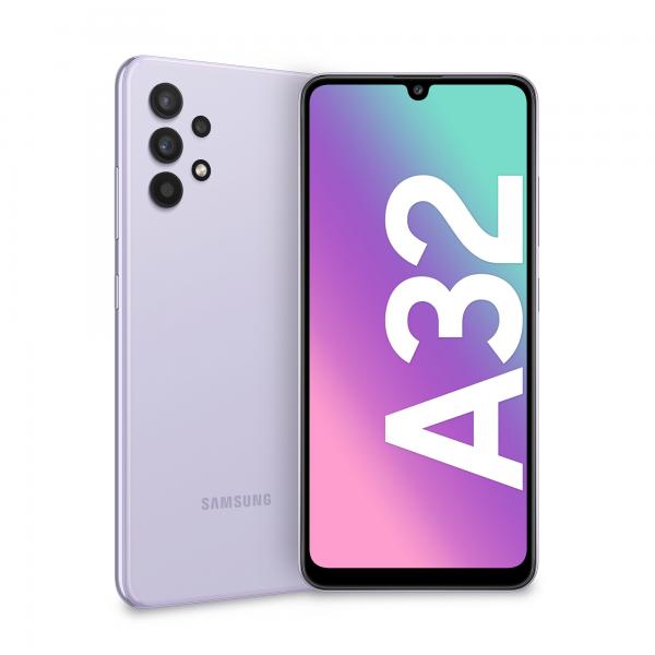 Samsung Galaxy A32 4G A32 128GB Display 6.4â€ FHD+ Super AMOLED Awesome Violet (GALAXY A32 VIOLET - .)