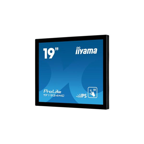 iiyama ProLite TF1934MC-B7X Monitor PC 48,3 cm [19] 1280 x 1024 Pixel SXGA LED Touch screen Nero (iiyama ProLite TF1934MC-B7X 19' Capacitive Touch Screen Display)