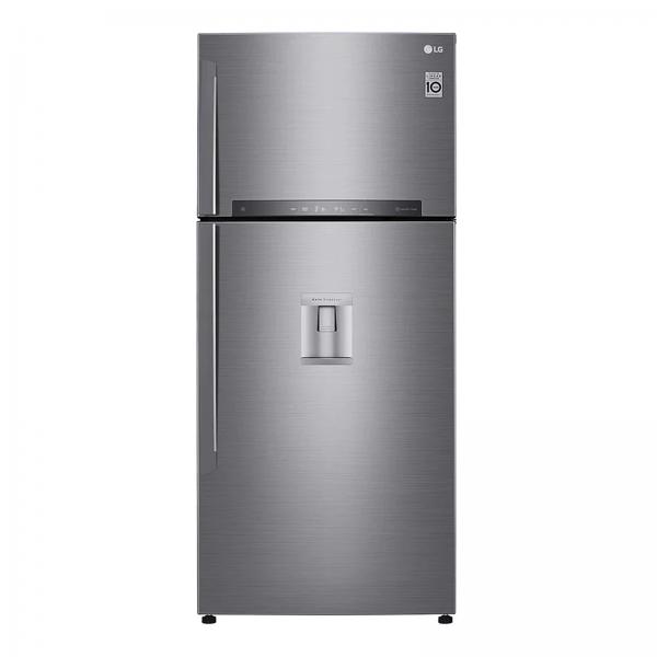 LgLG GTF916PZPYD frigorifero con congelatore Libera installazione 592 L E Acciaio inossida...