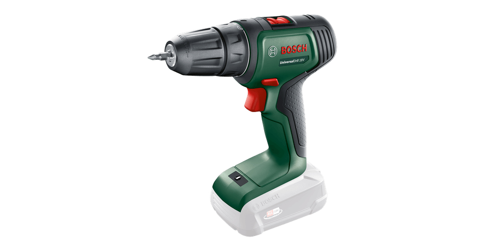 Bosch Universal Drill 18V 1450 Giri/min Senza chiave 1,2 kg Nero, Verde (Bosch UniversalDrill - bor/driver - le)