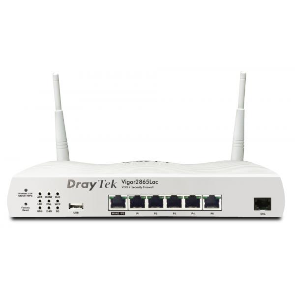 Draytek Vigor 2865Vac router wireless Gigabit Ethernet Dual-band (2.4 GHz/5 GHz) 5G Bianco