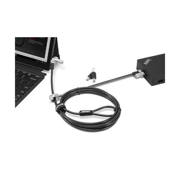 Lenovo 4XE1B81920 cavo di sicurezza Nero 1,8 m (Kensington NanoSaver Twin Head Nano/MS)