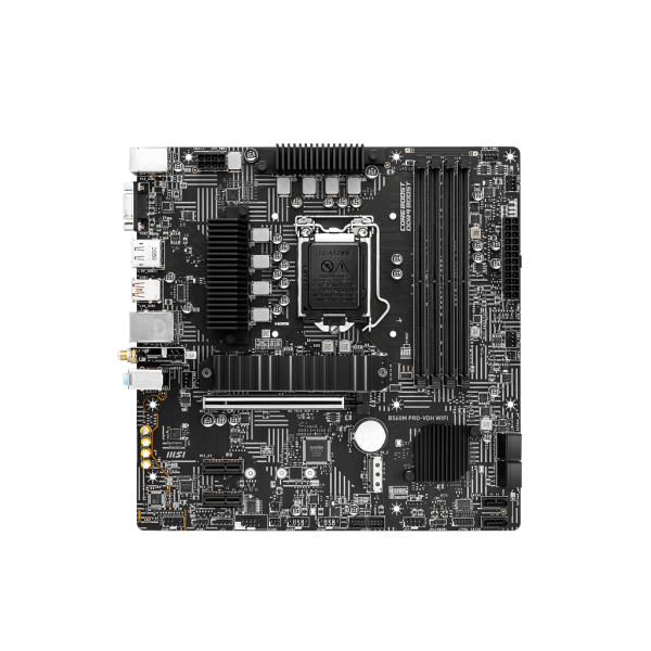 MSI B560M PRO-VDH WIFI scheda madre Intel B560 LGA 1200 micro ATX