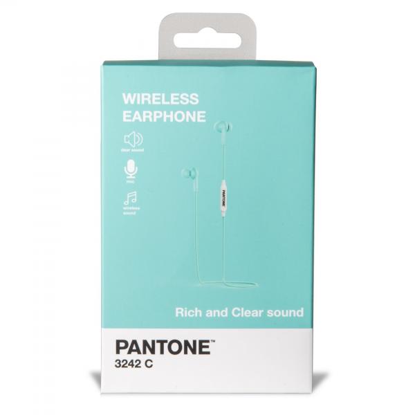 PANTONE AURICOLARI CON MICROFONO BLUETOOTH AZZURRO PT-WE001L