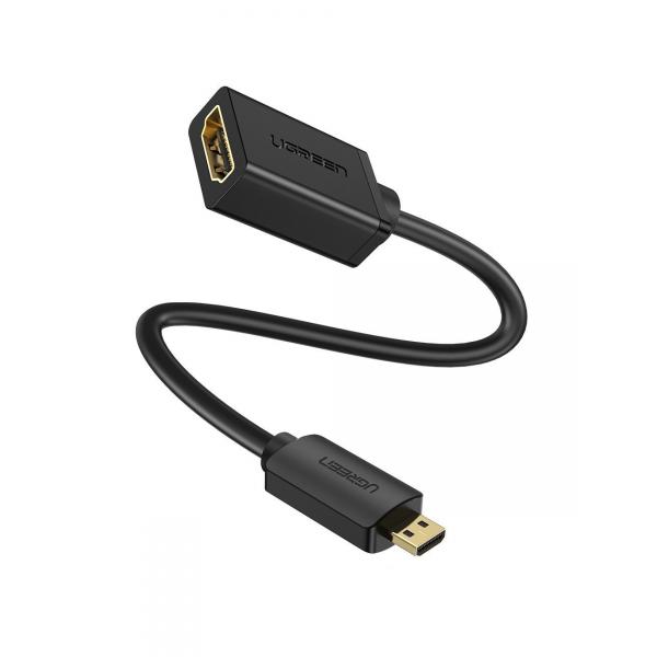 UGREEN Adattatore Micro HDMI maschio a HDMI femmina 22cm(Black)