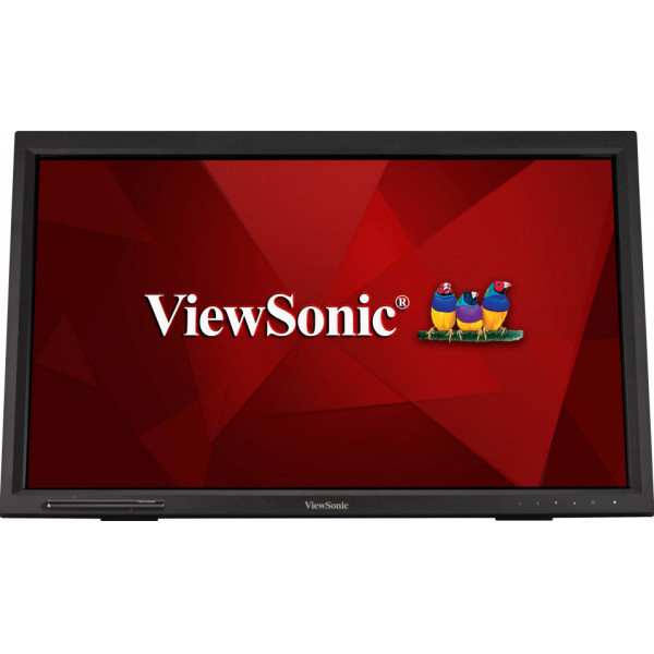 Viewsonic TD2423 Monitor PC 59,9 cm [23.6] 1920 x 1080 Pixel Full HD LED Touch screen Multi utente Nero (ViewSonic TD2423 - LED monitor - 24 [23.6 viewable] - touchscreen - 1920 x 1080 Full HD [1080p] @ 75 Hz - VA - 250 cd/mÂ² - 3000:1 - 7 ms - HDMI, DVI-D, VGA - speakers)