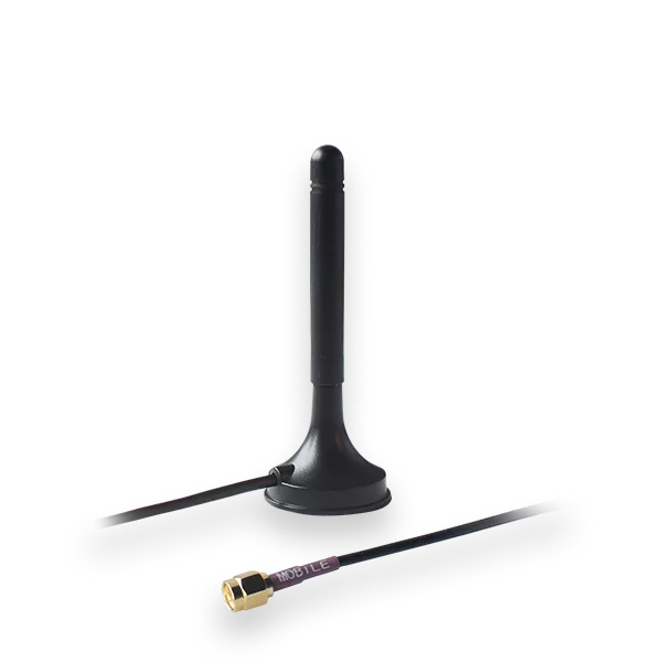 Mobile magnetic SMA antenna