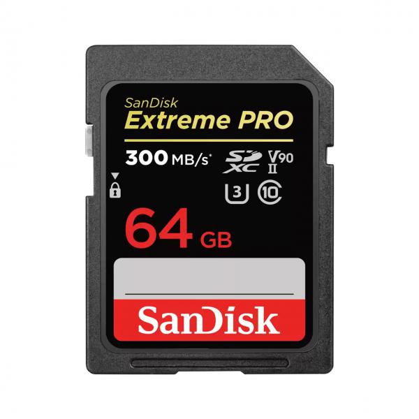 Sandisk Extreme Pro 64 Gb Sdxc UhS-Ii Classe 10
