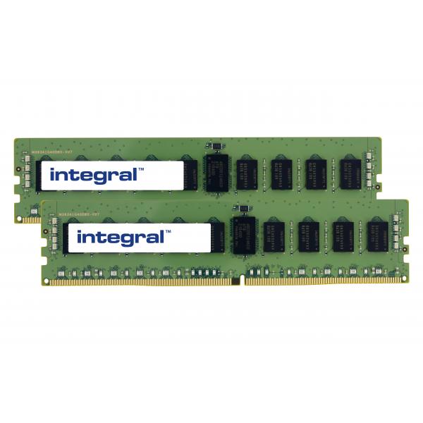 Integral 64GB [2X32GB] SERVER RAM MODULE KIT DDR4 2666MHZ PC4-21300 REGISTERED ECC RANK1 1.2V 4GX4 CL19 memoria Data Integrity Check [verifica integritÃ  dati] (64GB [2X32GB] SERVER RAM MODULE KIT DDR4 2666MHZ PC4-21300 REGISTERED ECC RANK1 1.2V 4GX4 CL19 INTEGRAL)
