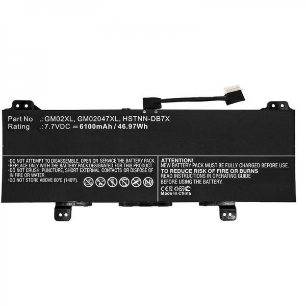 Laptop Battery for HP 47.30Wh
