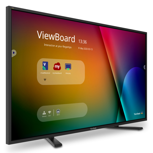 Viewsonic IFP4320 Monitor PC 109,2 cm [43] 3840 x 2160 Pixel 4K Ultra HD LCD Touch screen Nero (IFP4320 ViewBoard 43 4K Compact Interactive Display)