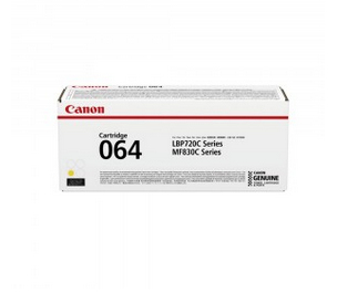 Canon 064 cartuccia toner 1 pz Originale Giallo (CARTRIDGE 064 Y)