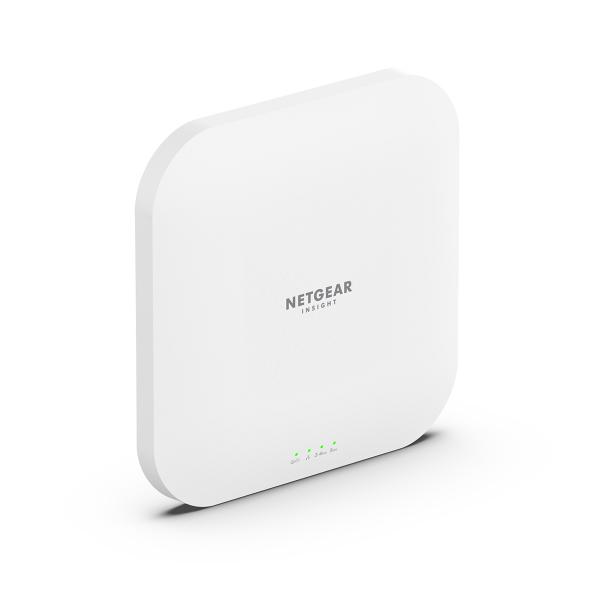 NETGEAR Insight Cloud Managed WiFi 6 AX3600 Dual Band Access Point [WAX620] 3600 Mbit/s Bianco Supporto Power over Ethernet [PoE] (NETGEAR Insight WAX620 - Radio access point - Wi-Fi 6 - 2.4 GHz, 5 GHz - wall / ceiling mountable)