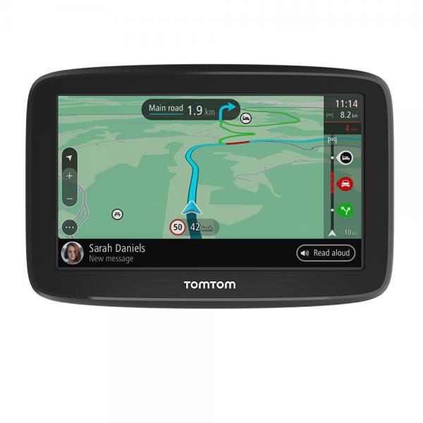 Tom Tom TOMTOM GPS GO Classic 5 - Aggiornamenti tramite Wi-Fi, mappa dell'Europa 49 paesi, TomTom Traffic, avvisi zone di pericolo 1 mese inclusi